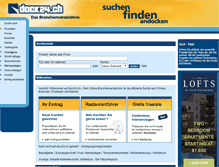 Tablet Screenshot of dock24.ch